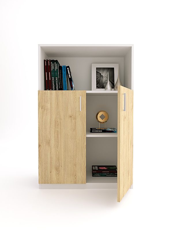 Open wooden deals cabinet