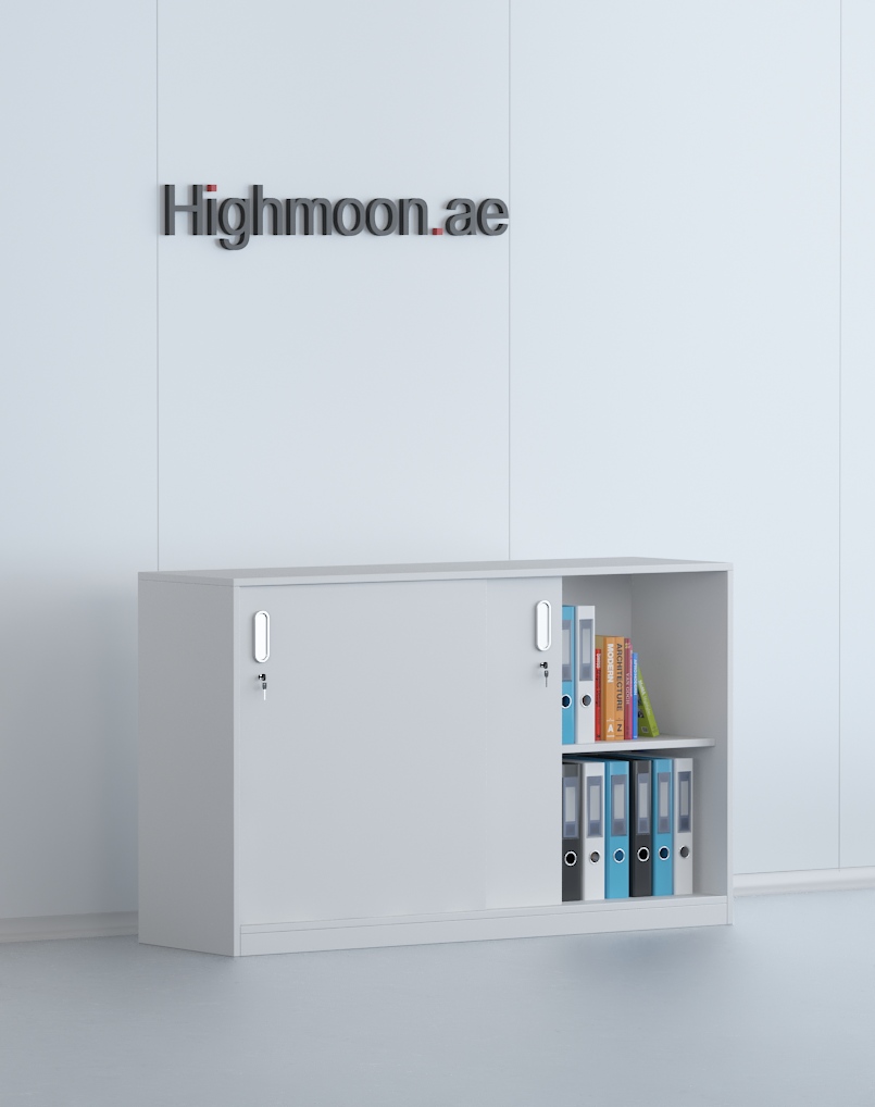 Sync Low Height Sliding Door Cabinet Stylish Design 0434