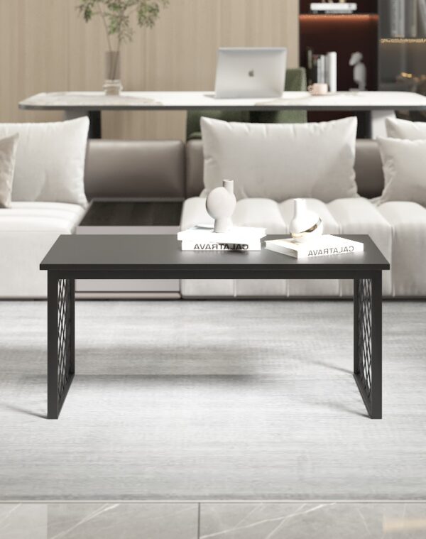 Gray and clearance white coffee table