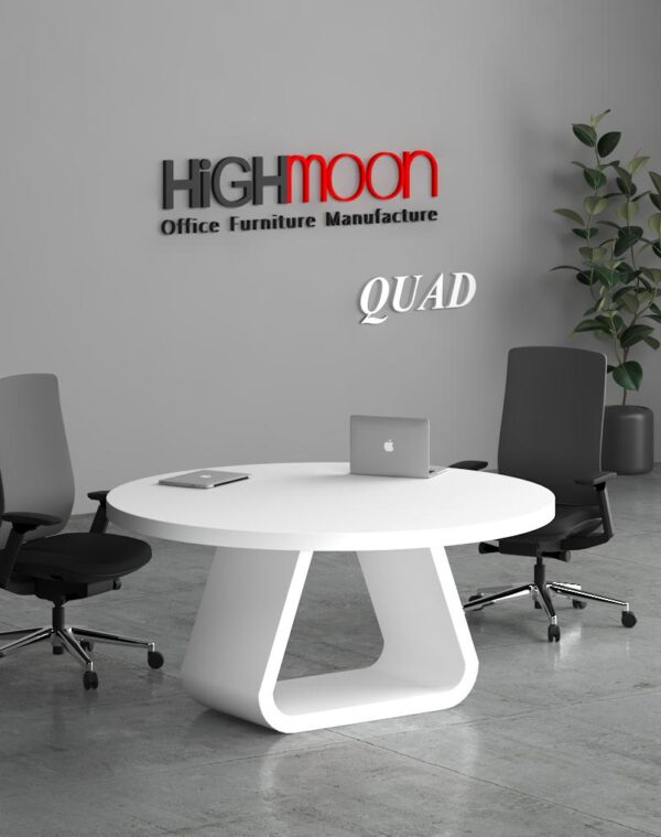 Quad Round Meeting Table