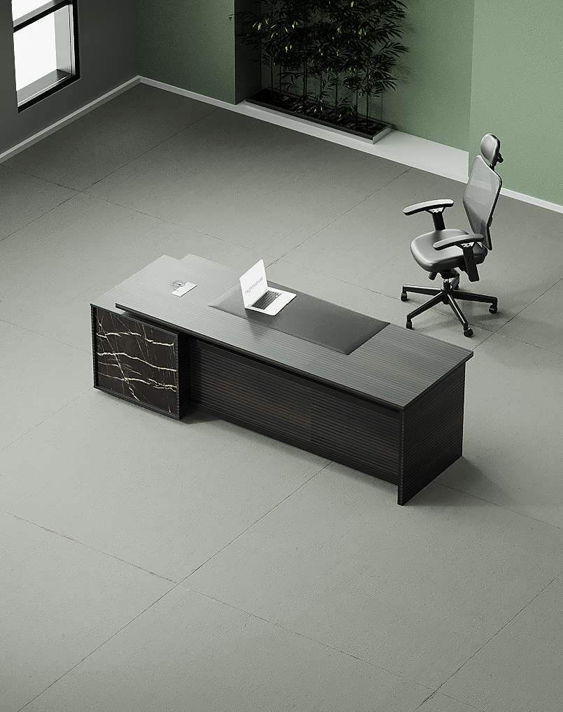 Office shop table black