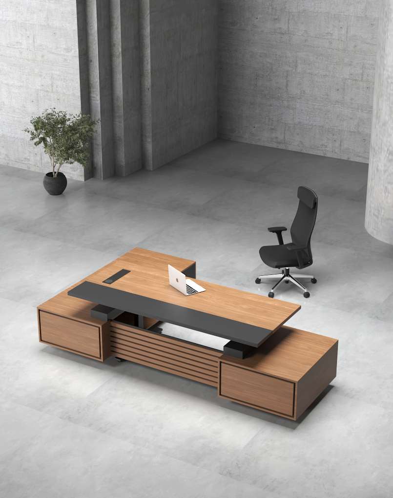 Adjustable store table desk