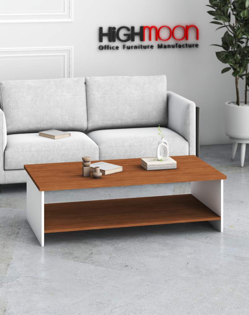 White modern shop coffee table