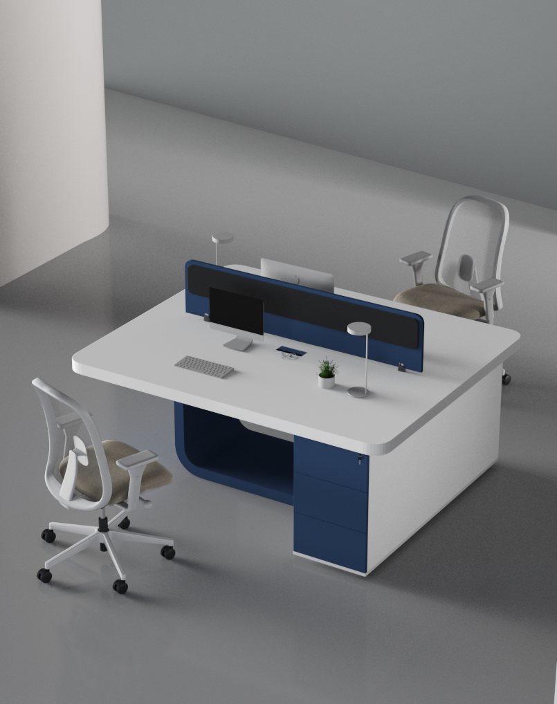 Viol 2 Cluster Workstation - Highmoon Office Furniture Manufacturer and Supplier Viol 2 Cluster Workstation