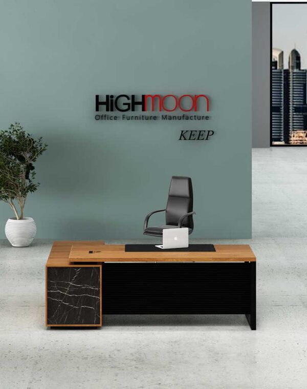 Keep Executive Desk (Black Leg)