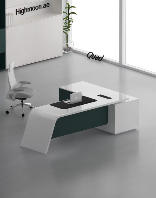 Quad Manager Desk, Office Furniture Dubai, Highmoon
