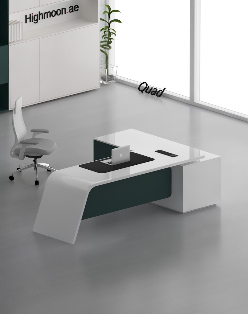 Quad Manager Desk - Highmoon Office Furniture Manufacturer and Supplier Quad Manager Desk, Office Furniture Dubai, Highmoon