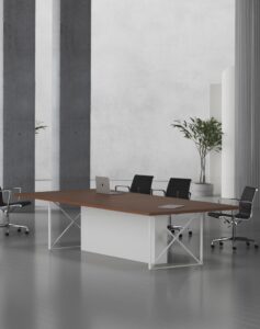 Cube Meeting Table (White Leg)