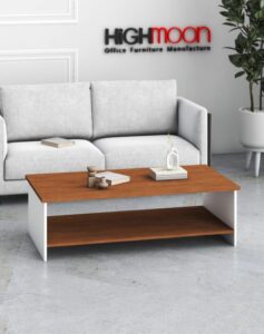 Eco Rectangular Coffee Table (White Leg)