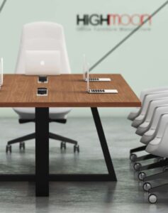 Splice Meeting Table (Black Leg)