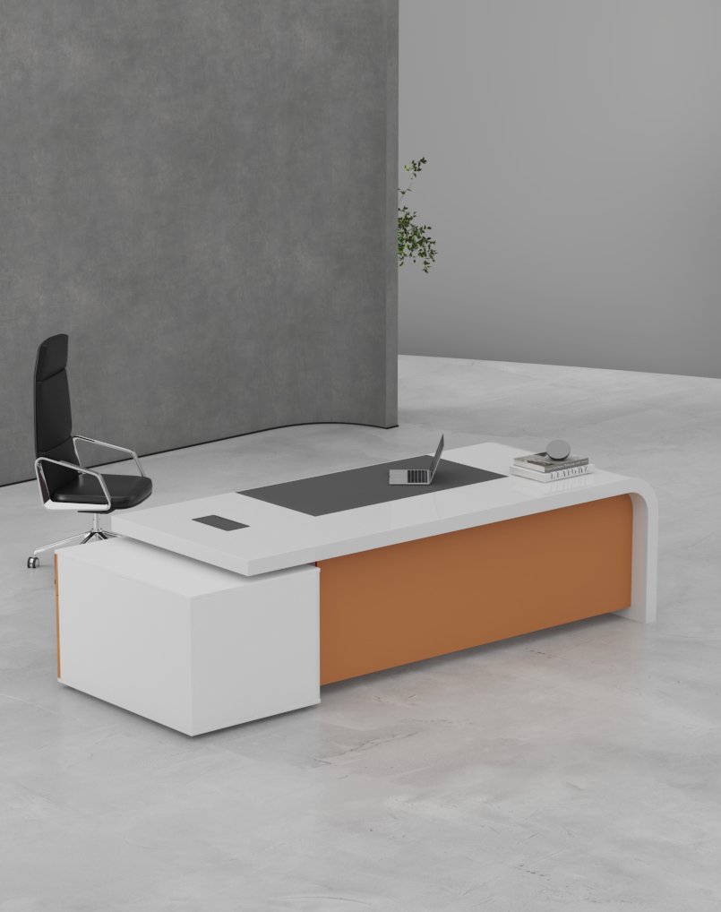 Viol Straight Manager Desk - Highmoon Office Furniture Manufacturer and Supplier Viol Straight Manager desk, office furniture Dubai, highmoon furniture