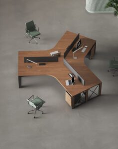 Cube 3 Cluster Workstation (Black Leg)