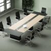 Flat Boardroom Table - Highmoon Office Furniture Manufacturer and Supplier
