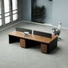 Flat 4 Cluster Workstation - Highmoon Office Furniture Manufacturer and Supplier