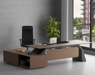 crystal executive desk - Highmoon Office Furniture Manufacturer and Supplier