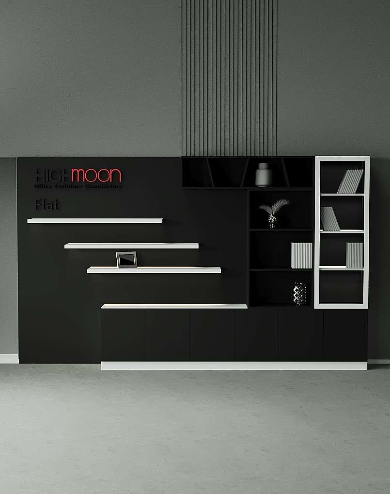 Flat Manager Display Cabinet - Highmoon Furniture Manufacturer and Supplier Flat Manager Display Cabinet