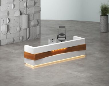 Dene Reception Desk - Front Office Desk Dubai