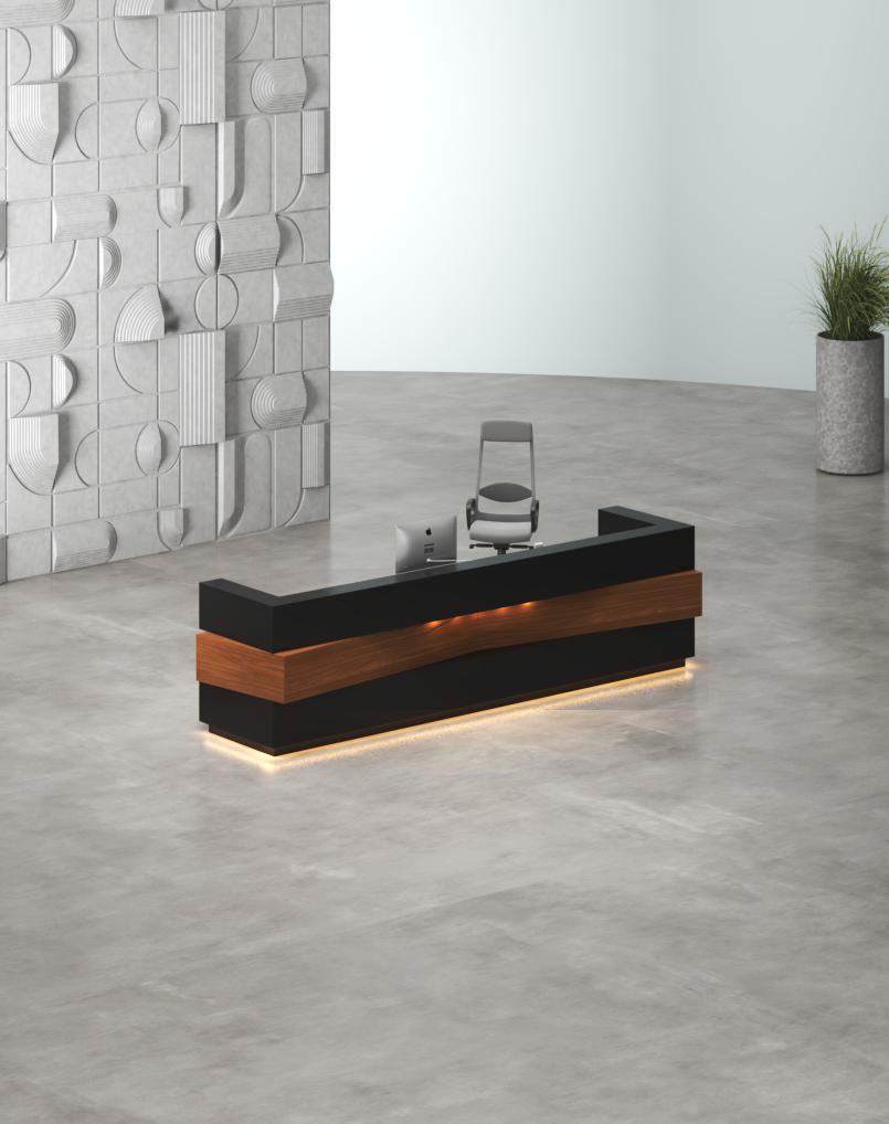Dene Reception Desk Dene Reception Desk - Front Office Desk Dubai