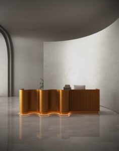 Wave Reception Desk