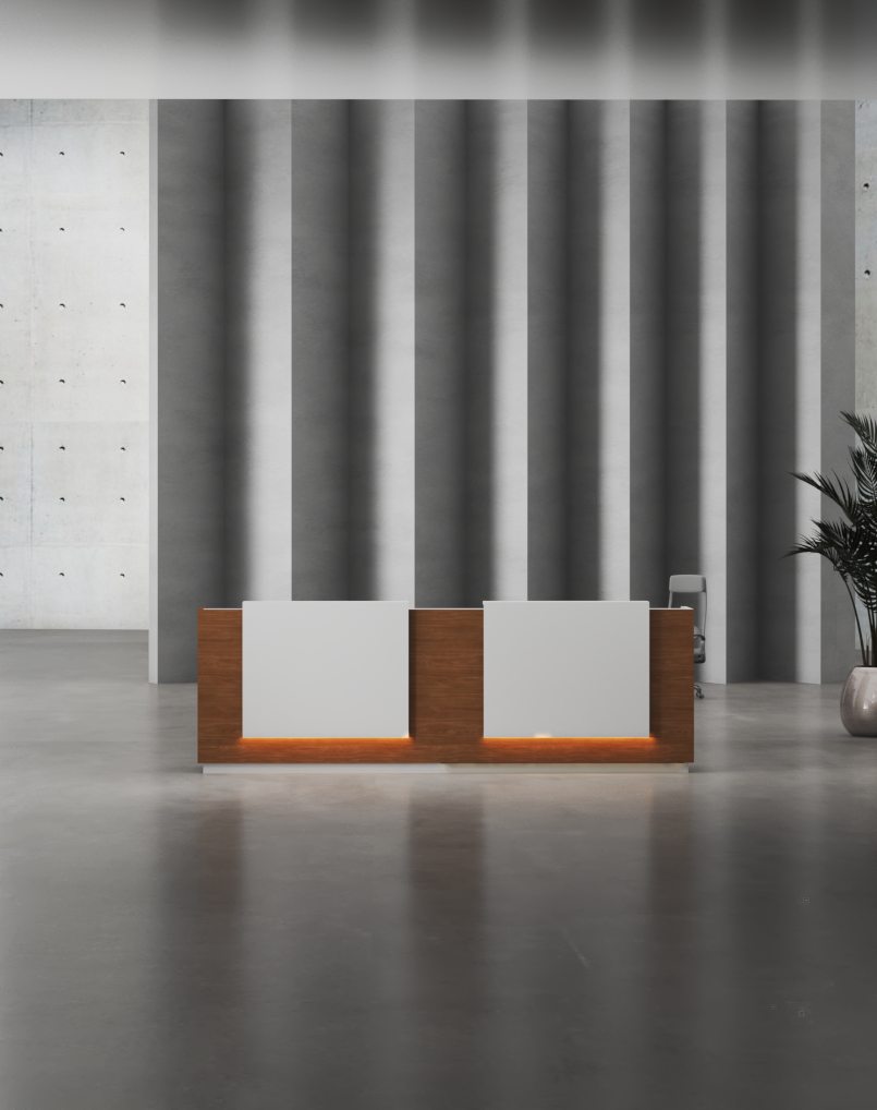 Bumblebee Reception Desk Bumblebee Reception Desk | 2 Person Reception Desk