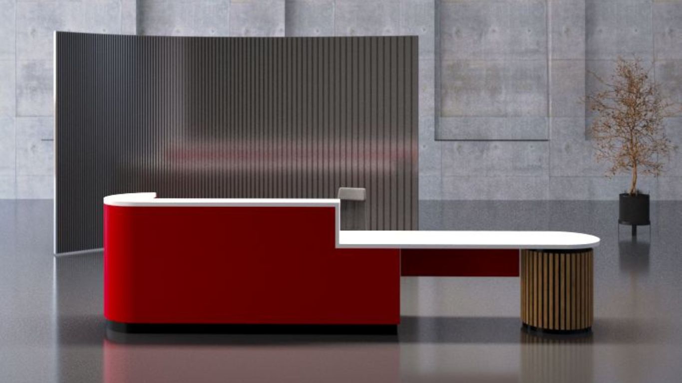 Bridge Reception Desk Highmoon Furniture Buy Now