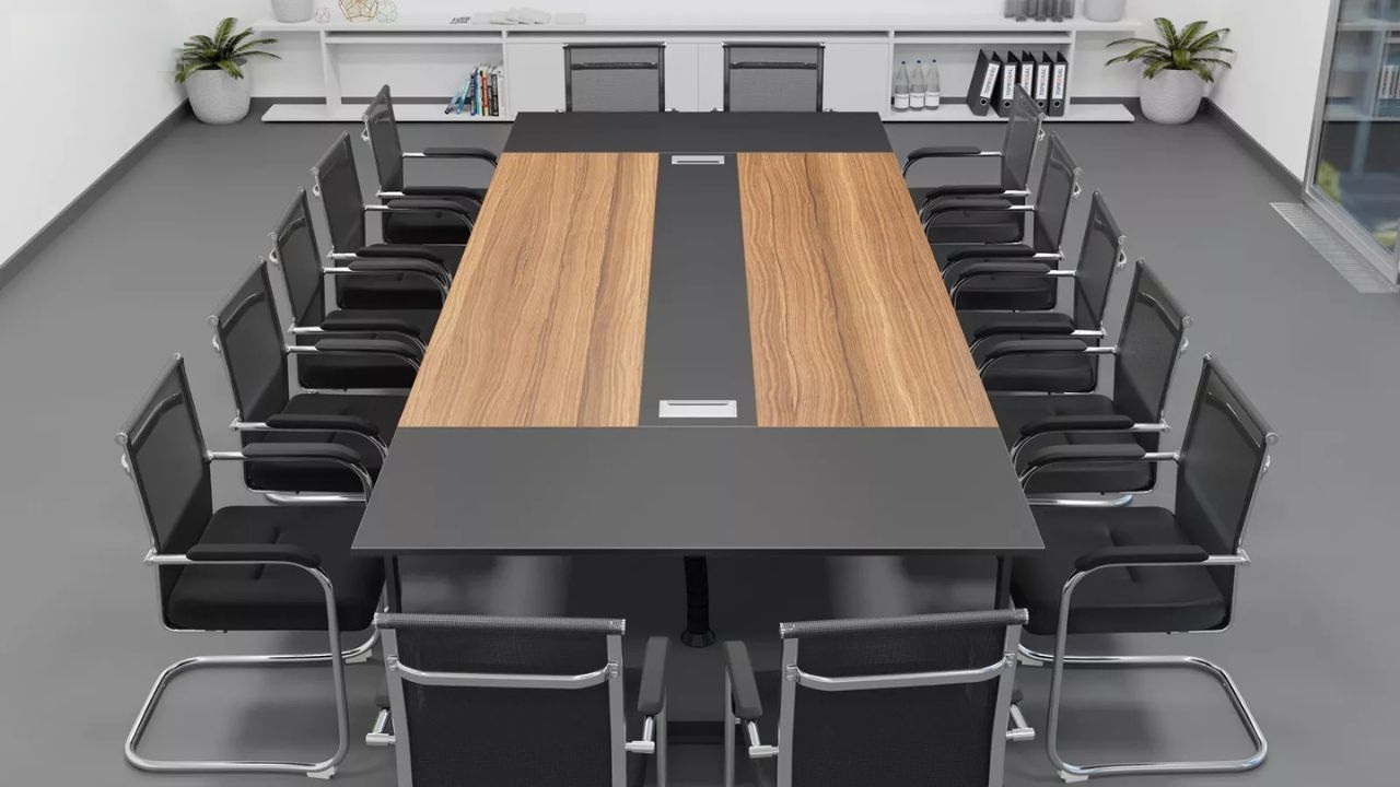 Office meeting table with chairs in Dubai