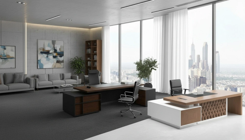 Executive desks in Dubai for CEO offices, directors, and management workspaces