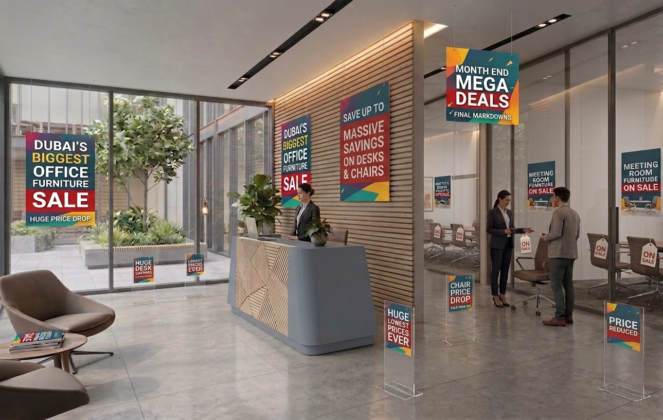 Office Furniture Sale in Dubai – Month End Mega Deals